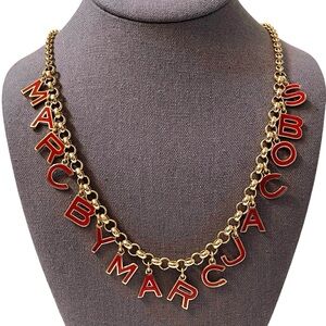 ❤️ RARE Marc By Marc Jacobs Logo Letter Necklace